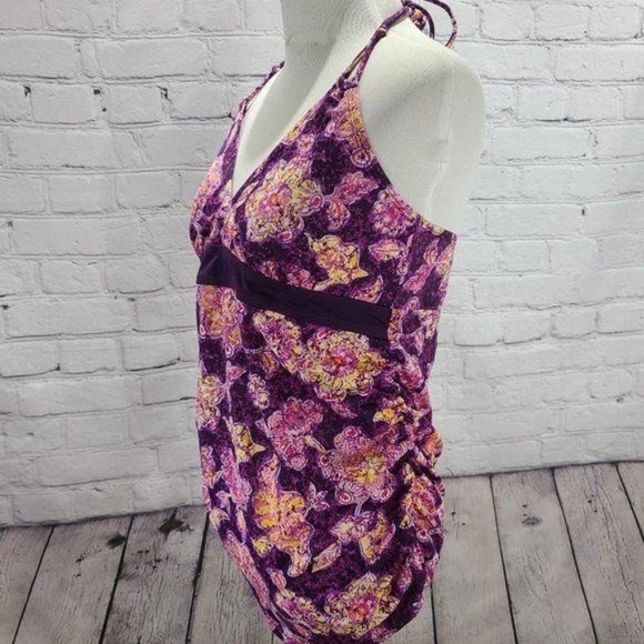 Motherhood Maternity Bathing Suit halter top - Picture 10 of 16